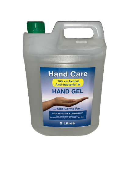 70 % Alcohol Hand Sanitiser Hand Gel 5ltr
