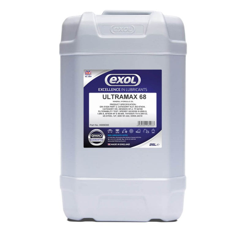 ultramax hydraulic exol 68 tt oil